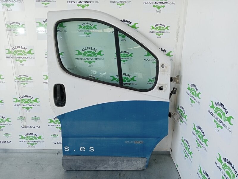 front right door for Renault Trafic closed box (AB 4.01) 2001 98497