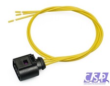 Kabelsatz Reparatursatz gelb 3-polig gedichtet Stecker OEM 1J0 973 703 1J0973703