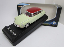 AU610 SOLIDO 1/43 1:43 CITROEN DS19 1956 WATER GREEN ROOF BURGUNDY Ref 4562 203515