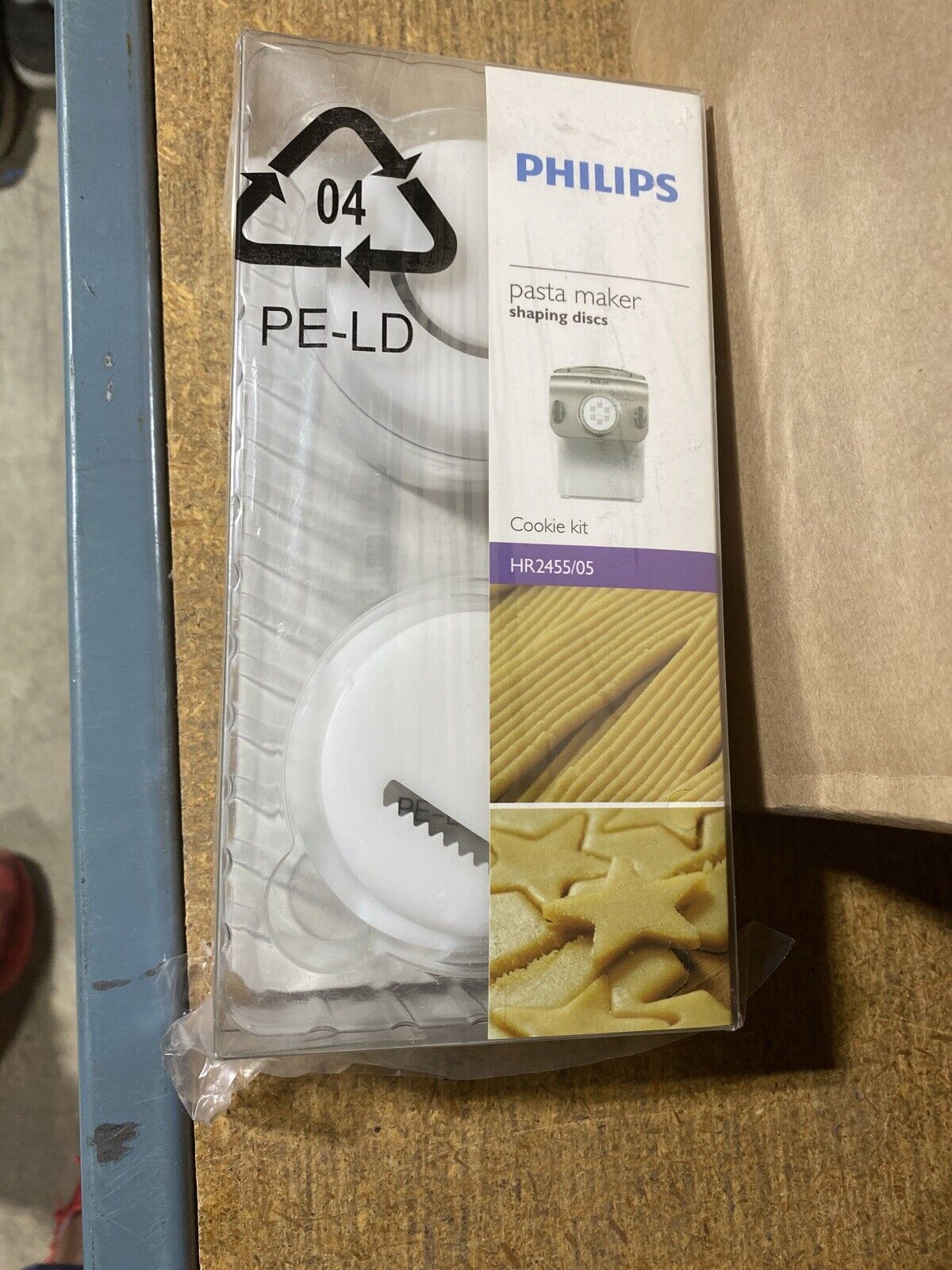 Philips Cookie Kit Shaping Discs HR2455/05 fits Philips Pasta Maker NEW in  box