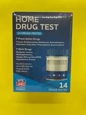 Rite Aid Home Drug Test Screening 5-10 Minutes 99% Accurate 14 test EXP: 8/2031