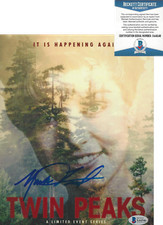MARK FROST - TWIN PEAKS CREATOR - SIGNED 8x10 POSTER PHOTO C BECKETT COA BAS 
