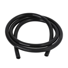 Black 20 Feet ID 1/8"  3mm Fuel Air Silicone Vacuum Hose Tube Pipe Universally