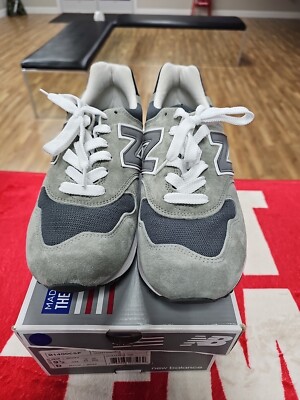 New Balance 1400 Grey Sz 9.5 Preowned (Tried On)