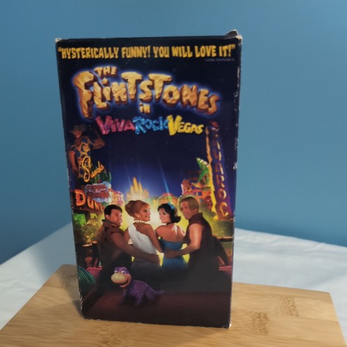 The Flintstones (1994) & Viva Rock Vegas (2000) Movies VHS - Picture 11 of 18