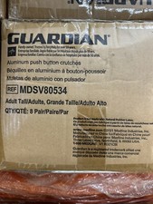 Medline Aluminum Tall Crutches 8 Pair Per Case