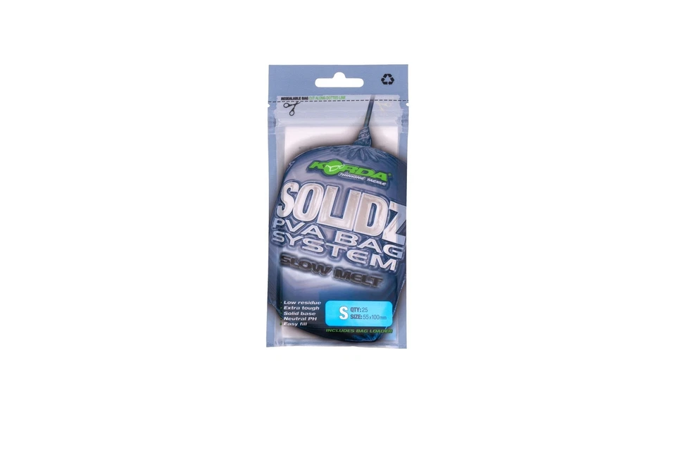 Korda Solidz Slow Melt PVA Bags S Beutel für Futter Karpfenangeln - Bild 2 von 2