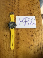 Invicta 22808 Men's 'Pro Diver' Quartz Stainless Steel and Silicone Yellow Watch