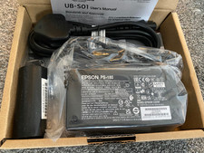 Genuine Epson TM PRINTER Power Adapter PS-180 M159D 3 Pin 50.4W 24V 2.1A