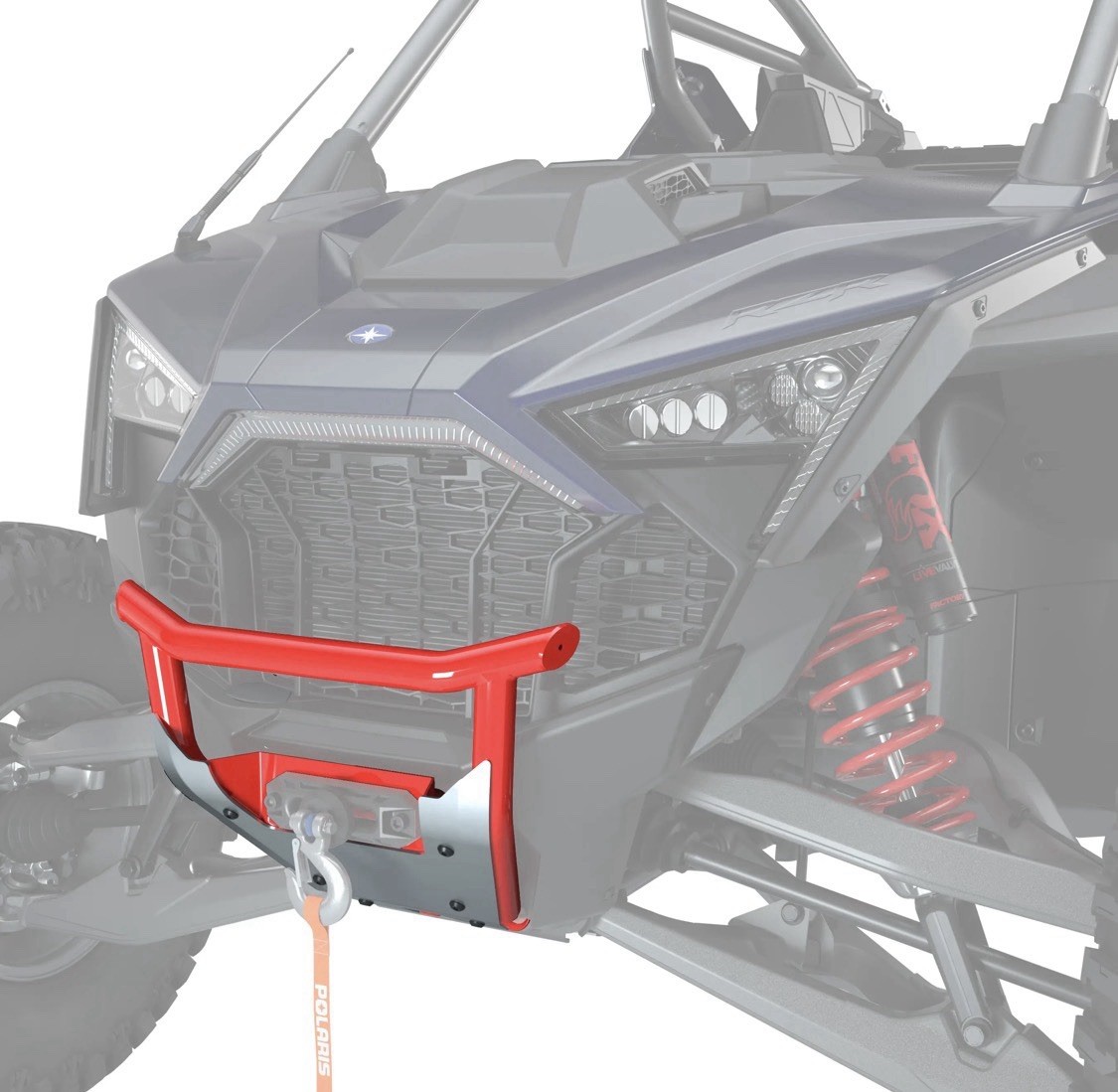 Polaris 2884355-293 Front Pre Runner Winch Bumper 2022-2023 RZR Pro Turbo R 4