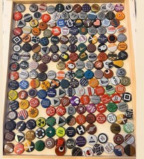 Used bottle caps