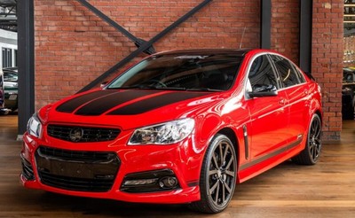 Holden VF Commodore Sedan Lowndes Stripe Decal Kit Bonnet and Sides