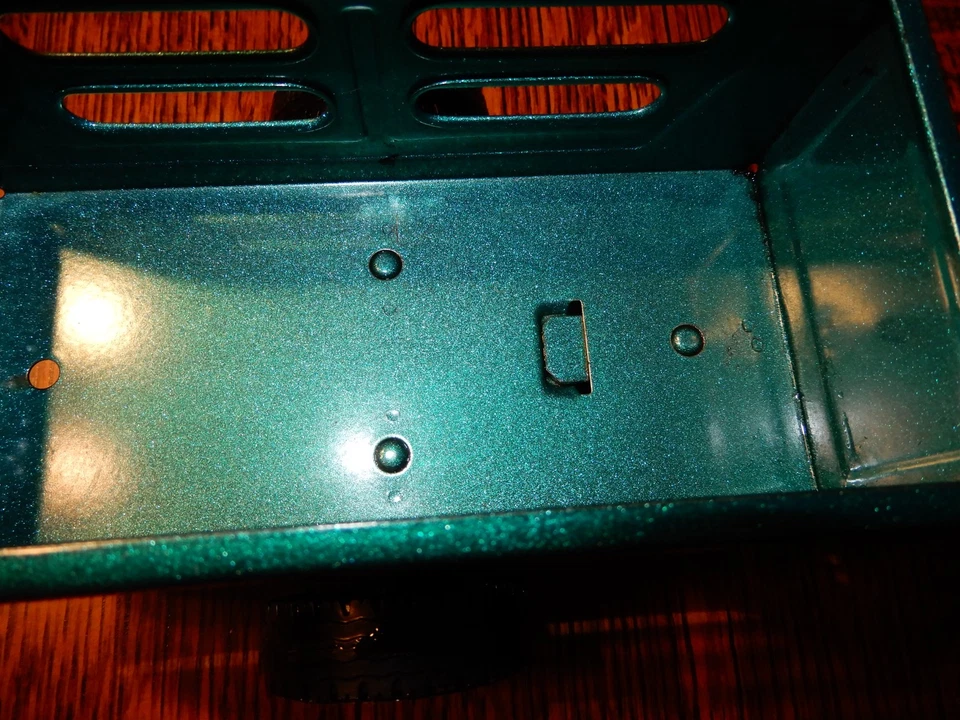 Vintage Nylint GreenSteel Farm Tractor Front Loader and Wagon - Image 4 of 4