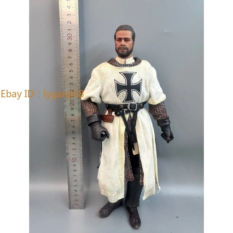 COO 1/6 Scale Medieval Warrior Figures: Templar Teutonic Hospital Knight Viking - Image 2 of 4