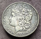 1888-O $1 Morgan Silver Dollar