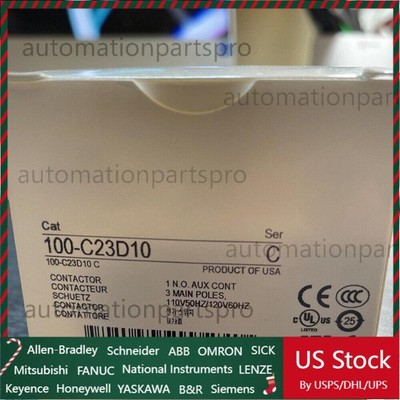 In Box For 100-C23D10 100C23D10 Ser C Contactor US Free Tax