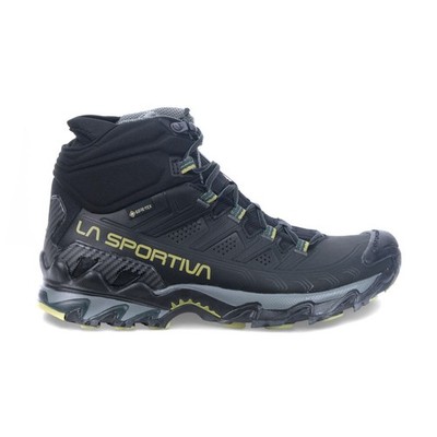 La Sportiva Men's Ultra Raptor II Mid Leather GTX Black/Cedar Hiking Boots ZF...