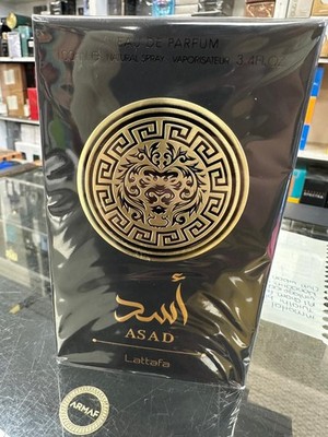 Asad by Lattafa Perfume for Unisex EDP 3.3 / 3.4 oz New In Box