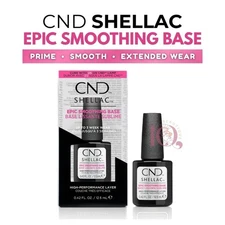 SHELLAC EPIC SMOOTHING BASE, 2-in-1 Base Coat 0.42 fl.oz/12.5mL NEW IN BOX