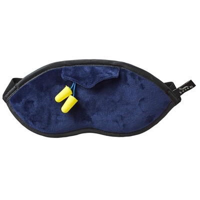 Bucky Eden Collection Lightweight Eye Shade Mask Reusable Ear Plugs Midnight