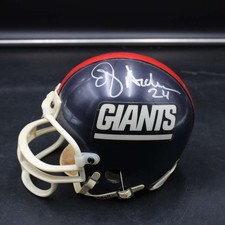 Ottis Anderson Signed Riddell Mini Helmet New York Giants Autograph ZJ22337