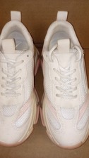 Steve Madden Possession Platform Sneaker Bone Women  s size 6