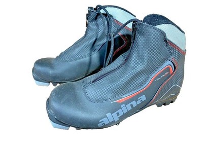 Alpina Touring Cross Country Nordic Ski Boots Size EU38 US6 NNN 3033