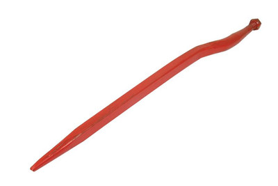Laderzinken - gekröpft 820 mm, Gewindegröße: M24 x 1,50 (Vierkant)