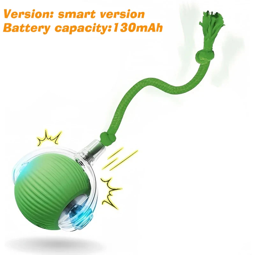 New Dog Interactive Ball Toy,Automatic Rolling Dog Ball Rechargeable,Smart Puppy