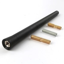 6 3/4" Antenna Mast - Fits Chevrolet Silverado 1500 2006-2023 with Black