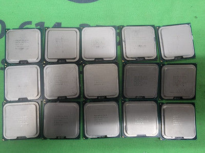 LOT OF 15 - Intel Core 2 Duo E8400 3GHz Dual-Core Processors - SLB9J