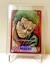 One Piece Chinese Card Game Romance Dawn Zoro OP01-001 Alt Art