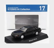 Kyosho 07115H Nissan - Silvia (S13) 1988 - Black - 1/64