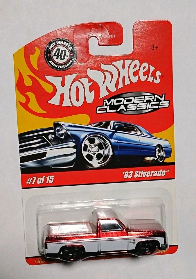HOT WHEELS 2008 MODERN CLASSICS '83 CHEVY SILVERADO #7 Of 15 VERY RARE!! - Image 4 of 4