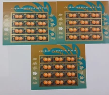Usable US Postal Stamps Celebrating Lunar New Year 36 Forever Stamps