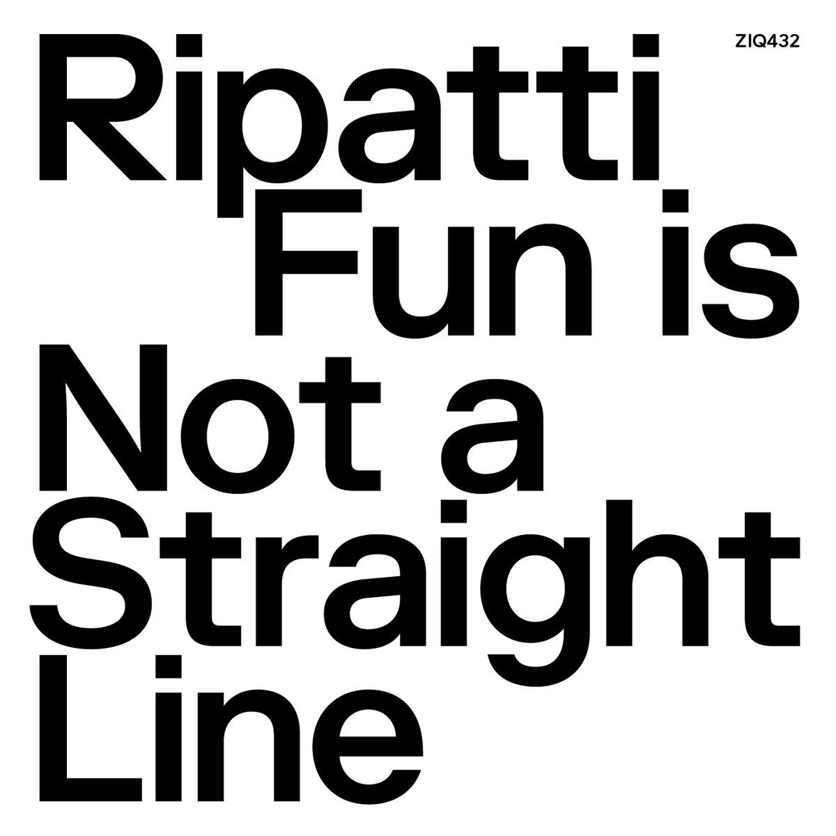 Ripatti Fun Is Not a Straight Line (винил) 12 альбомов (прозрачный винил) (ИМПОРТ из Великобритании)