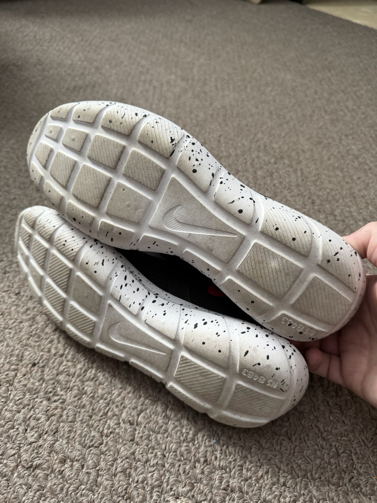 Nike Men's Size 10.5 Sneakers Black/White- AT6155-100 Athletic Shoes No Box thumbnail 9