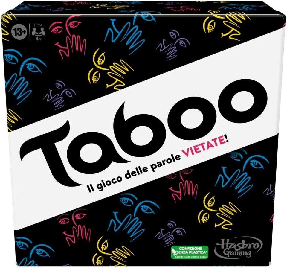 Hasbro F5254 Taboo classico gioco di società per 4 o più giocatori dai 13 anni i - Immagine 2 di 4