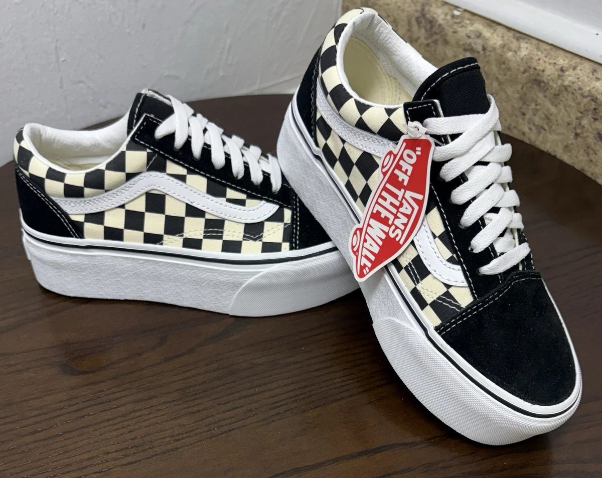 Vans OG Old Skool LX Checkerboard - Black for sale | eBay