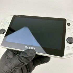 PS Vita PCH-2000 Sony PlayStation Glacier White Console & Cable Region Free 341