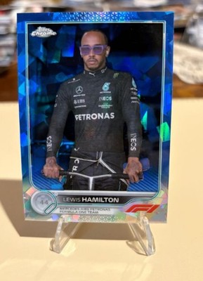 Topps F1 Chrome Sapphire 2022 Lewis Hamilton No 8 C4002