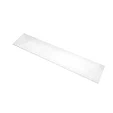 Tempered Glass Shelf - 10"W x 48"L x 3/16" - Set of 2