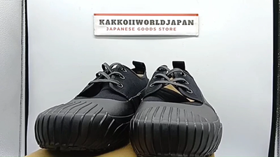 MOONSTAR Shoes Fine Vulcanized ALW LOW BLACK Kurume Japan FEDEX