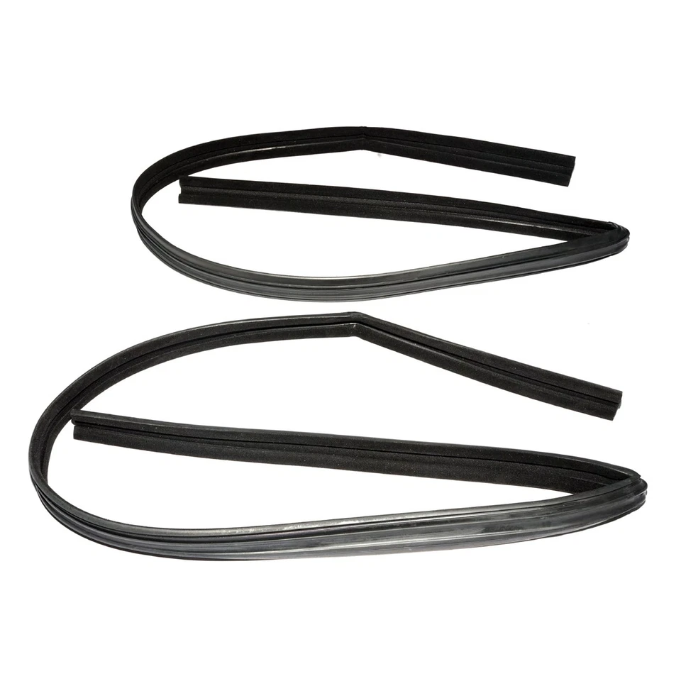 Ajuste BMW 3 Series M3 E30 Sedan 318i 325e 325ix 84–91 conjunto de canais de corrida de vidro para janela - Imagem 3 de 4