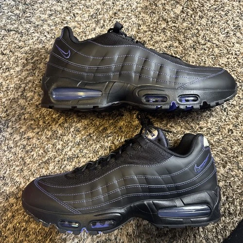 Nike Air Max 95 OG Big Bubble Black Persian Violet IB7936-001 Men's Size 13