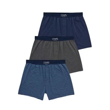 Chaps Men's Knit Boxer 3-Pack - CUKBP3
