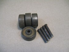 Antique 1892 Singer VS 27  Treadle Sewing Machine Set 4 Wheels 1/2" x 1-3/8"