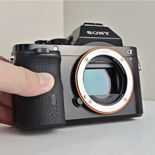 Sony Alpha A7 24.3MP Mirrorless Digital Camera Body Only W/SDCard Charger Tested
