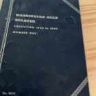 Washington Silver Quarters 1932-1945 20 Coins 90% Silver Album