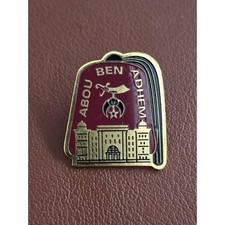 Abou Ben Adhem Shriners Hat Vintage Enamel Pin - 2001